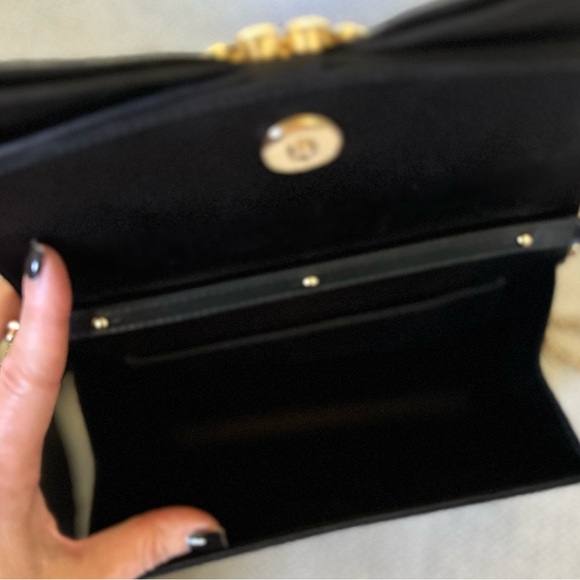 Dolce & Gabbana Bow Satin Clutch Evening Bag - Picture 5 of 11